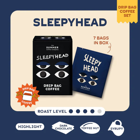 The Summer Coffee | Drip Bag Coffee Sleepyhead 7pcs