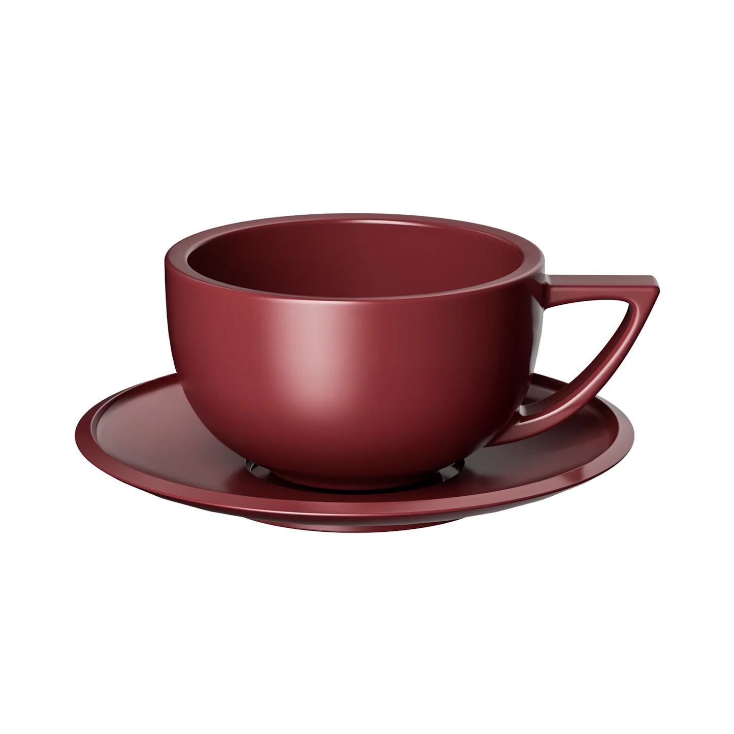 MHW | Ceramic Latte Cup Red - 280ml