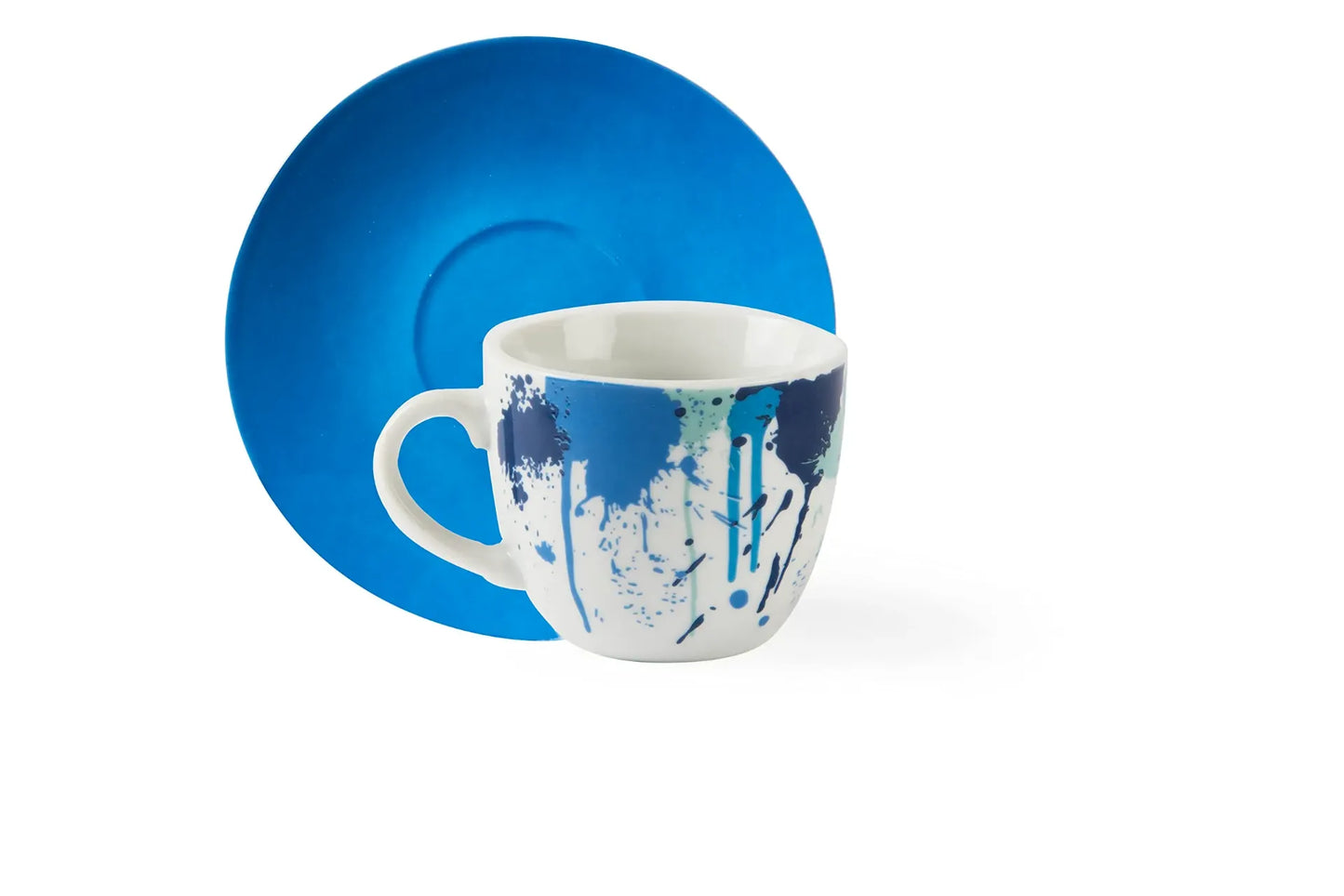 Excelsa | Dripping Ceramic Cups Blue 90ML