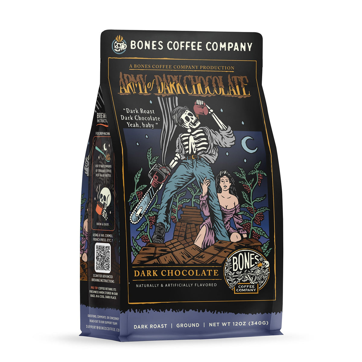Bones | Army Of Dark Chocolate 340g