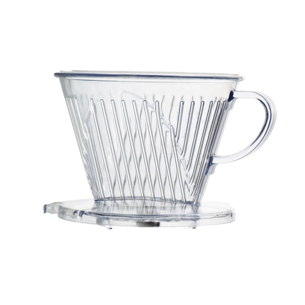 EX | Flat Bottom Plastic Clear Dripper 01