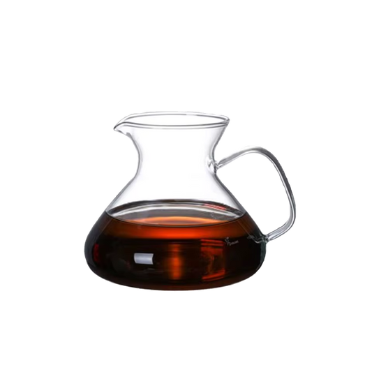 EX | Round Glass Server Clear 300ML