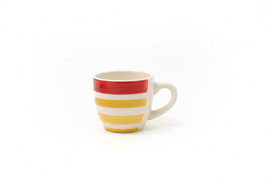 Excelsa | Espresso Cups Stripe Red - 90ML