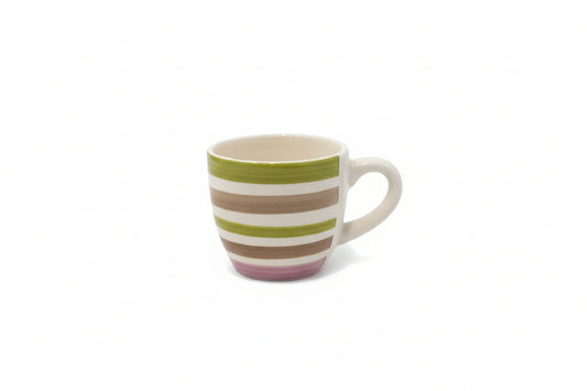 Excelsa | Espresso Cups Stripe Green - 90ML