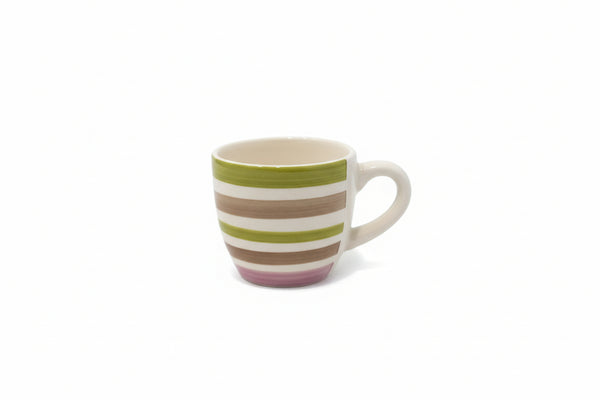 Excelsa | Espresso Cups Stripe Green - 90ML