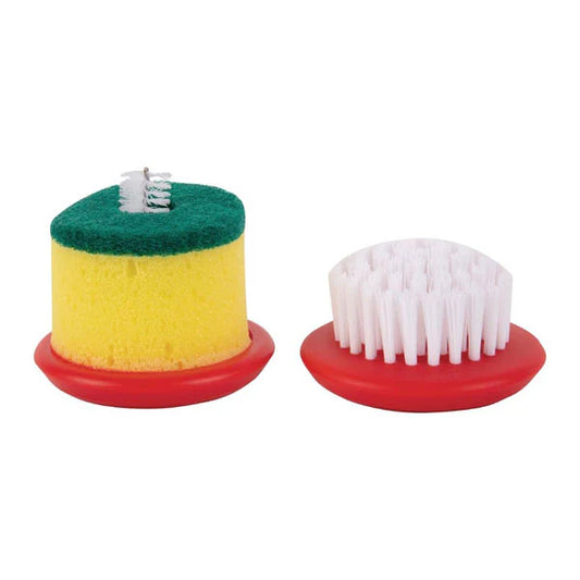 Urnex Scrubz Portafilter and Grouphead Brush 1 handle + 1 sponge