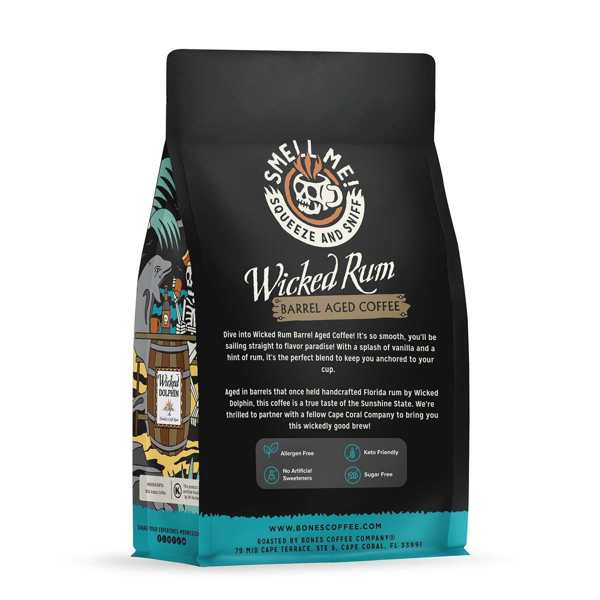 Bones | Wicked Rum Barrel - Aged 340g