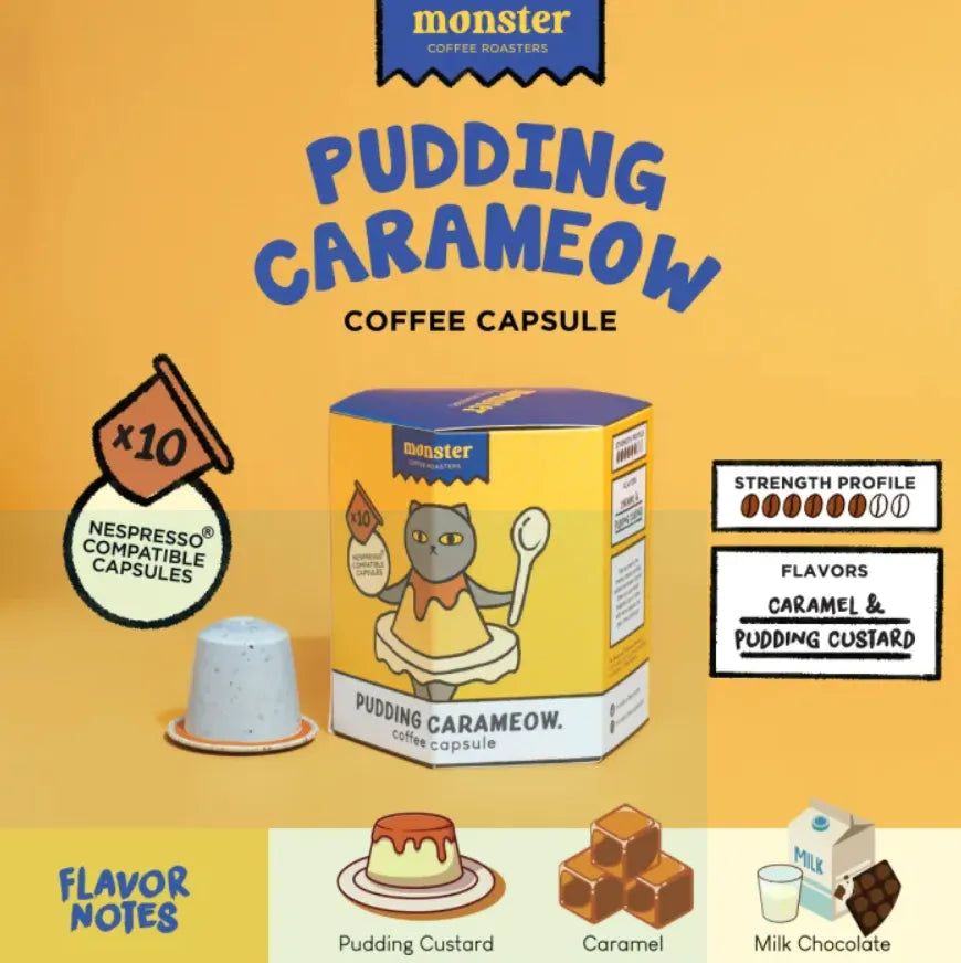 M&F | Coffee Capsule Pudding Carameow 10pcs