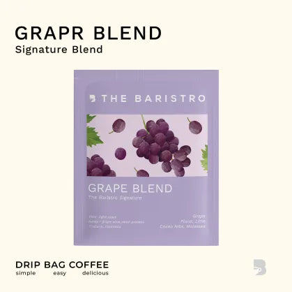 Baristro | Drip Coffee Grape Blend 5pcs