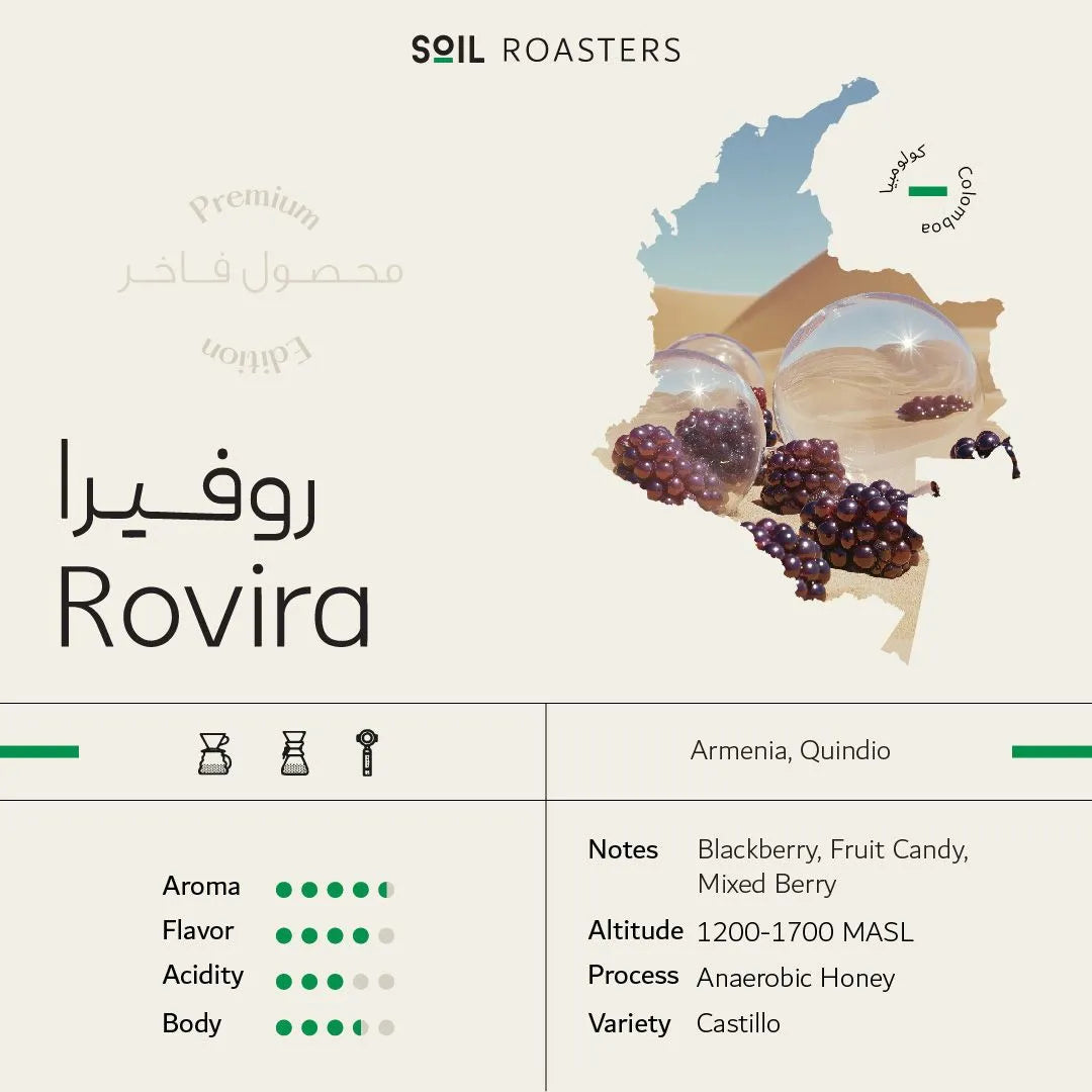 تربة | كولومبيا روفيرا 250 غرام