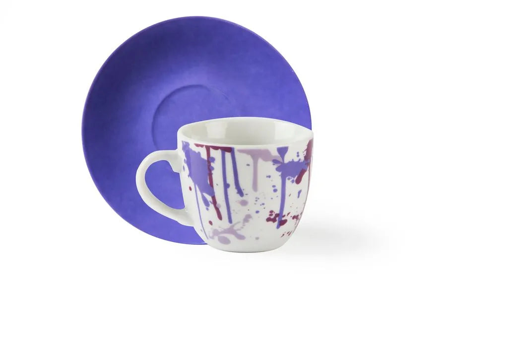 Excelsa | Dripping Ceramic Cups Violet 90ML