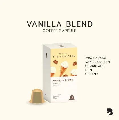 Baristro | Coffee Capsule Vanilla Blend 10pcs