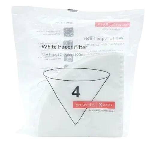 Brewista X Cone Shape Paper Filter 2-4Cups (100pcs)