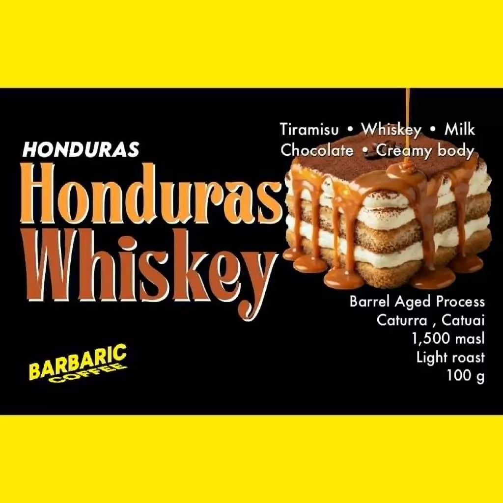 Barbaric | Honduras Whiskey 150G