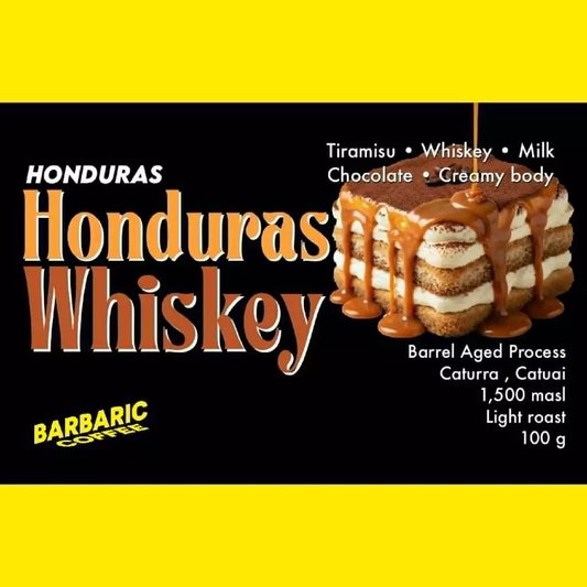 Barbaric | Honduras Whiskey 150G
