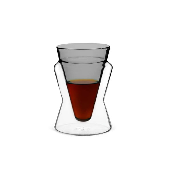 MHW | DW Glass V-Shaped Smoke Black - 130ml