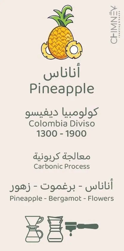 Chimney | Colombia Pineapple 250G