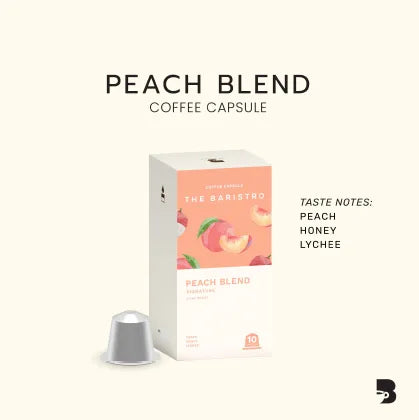 Baristro | Coffee Capsule Peach Blend 10pcs