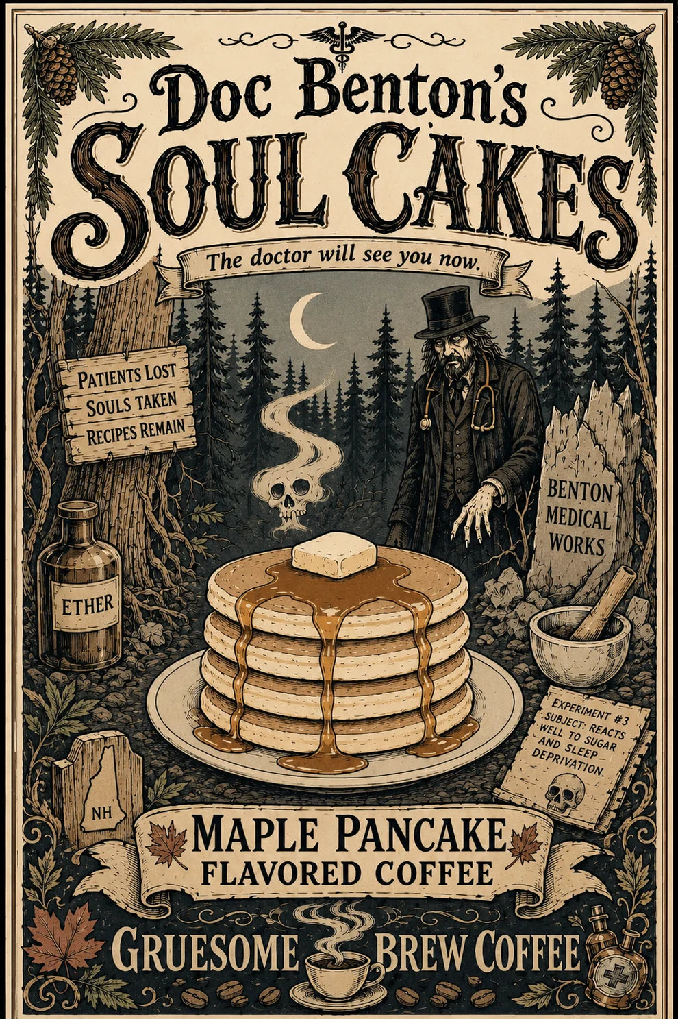 Gruesome | Doc Benton's Maple Pancake 8oz