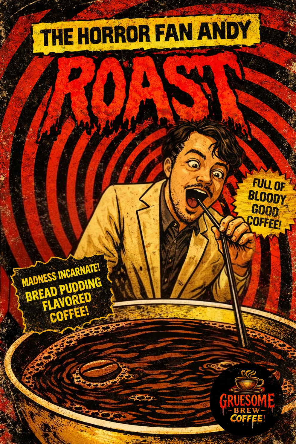 Gruesome | Horror Andy Bread Pudding 8oz