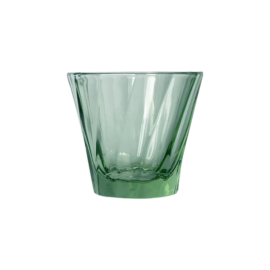 Loveramics | Urban Glass 180ml Twisted Cappuccino Glass (Green)