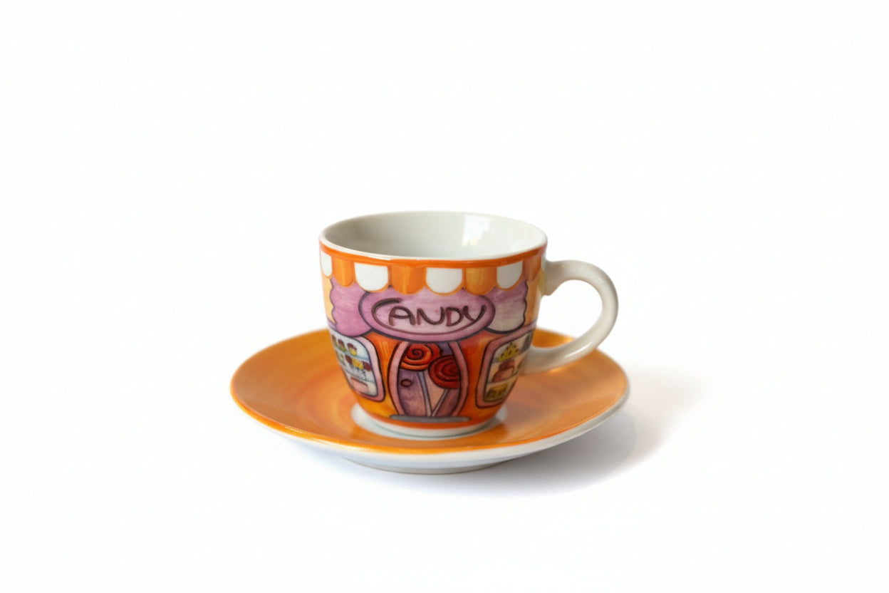 Excelsa | Ceramic Cups Shops Orange 90ML