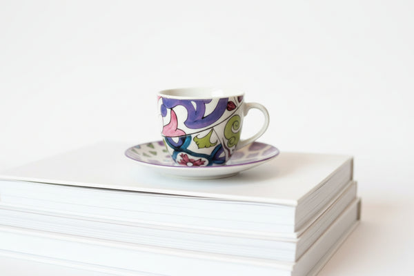 Excelsa | Ceramic Cups Lisbona Violet 90ML