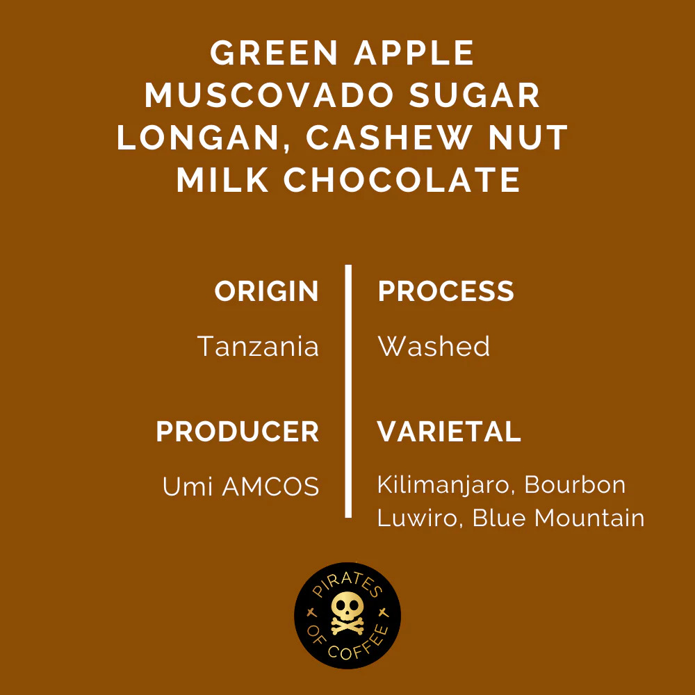 Pirates Masai - Tanzania Washed (250g)