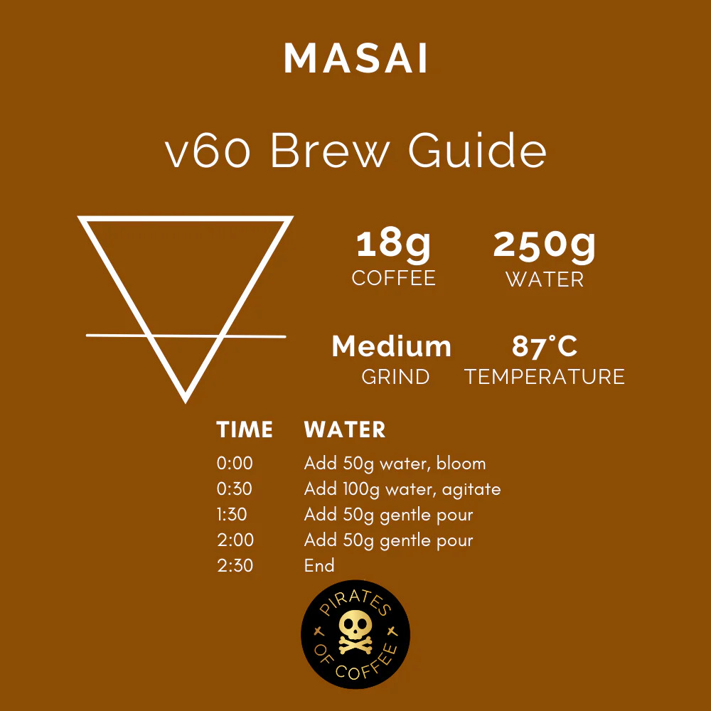 Pirates Masai - Tanzania Washed (250g)
