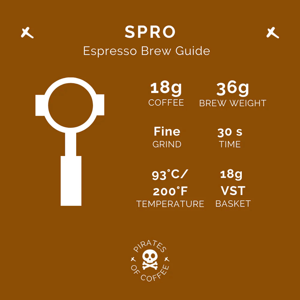 Pirates Spro Espresso Blend 250 G