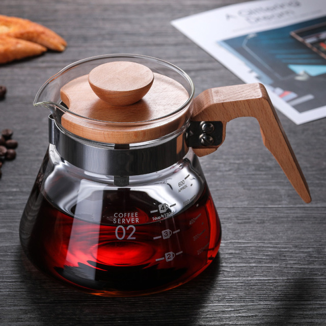 Better Koffee Olive Wood Server 400ML
