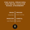 Pirates Magic Potion Espresso Colombia Honey 250 G