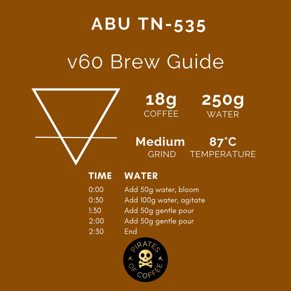 Pirates Abu TN-535 Panama Anaerobic Natural 250 G