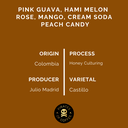 Pirates Magic Potion Filter Colombia Honey 250 G