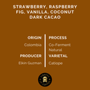 Pirates Razzlberry Espresso Colombia Co Ferment 250 G
