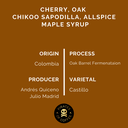 Pirates Oaky Colombia Oaky Barrel Fermentation 250 G
