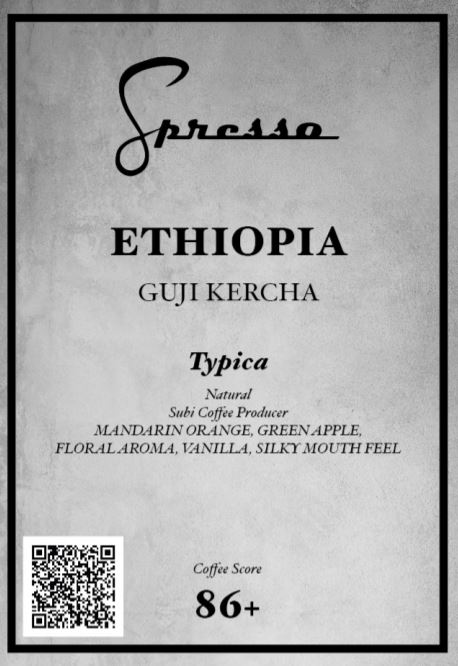 Ethiopia Guji Kercha Coffee 250G