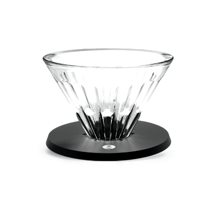 Timemore Crystal Eye Dripper with PC Holder 02 Black