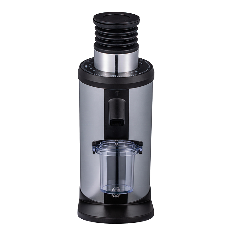 Df64 Coffee Single Dose Grinder Ss Burrs Silver
