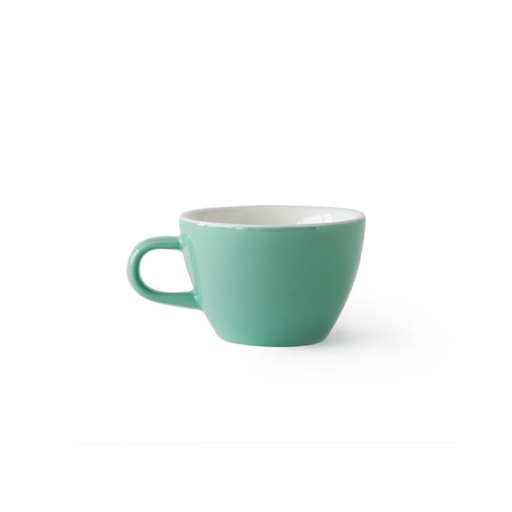 Acme Evolution Feijoa/Green Flat White Cup 150ml, set of 6