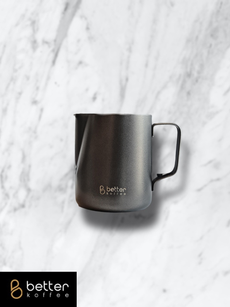 Better Koffee Pro Milk Pitcher Black 350ML