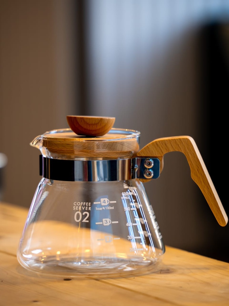 Better Koffee Olive Wood Server 600ML
