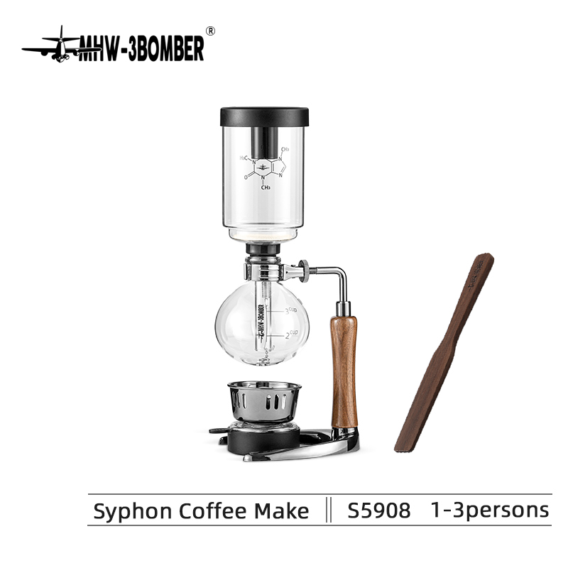 Mhw Syphon Coffee Brewerfor 1-3 Persons