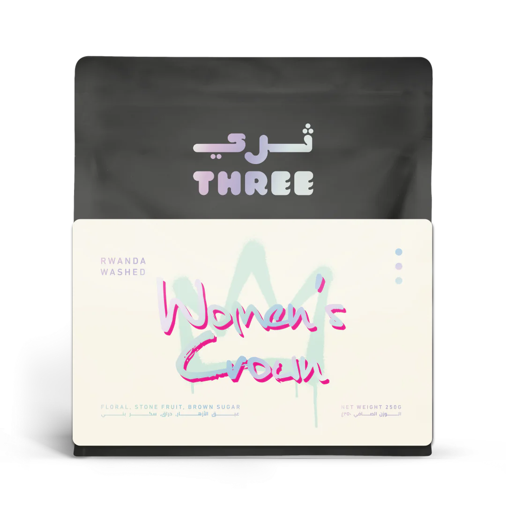 Three Rwanda Womens Crown Washed 250G