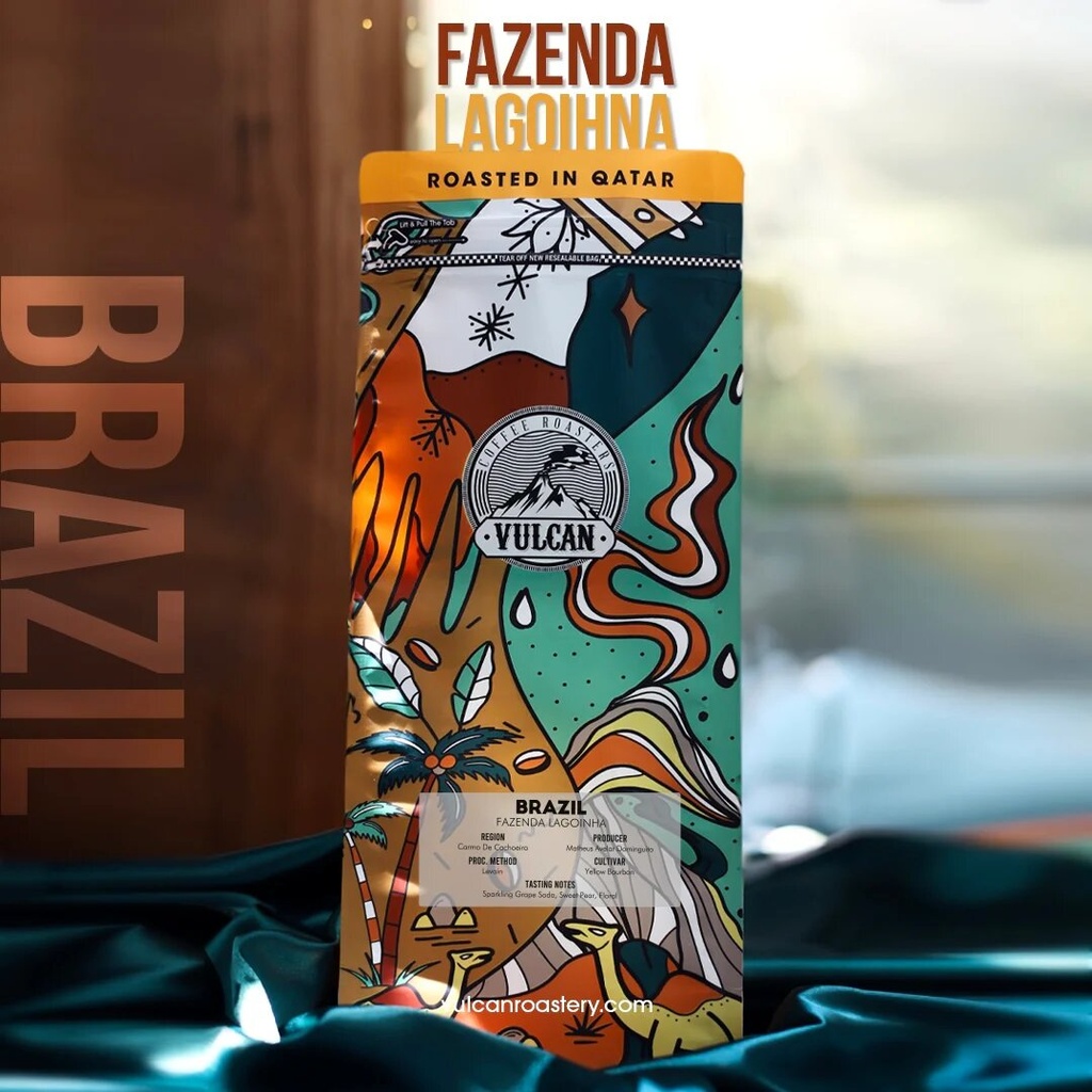 Vulcan Brazil Fazenda Lagoinha 250G - Espresso Roast