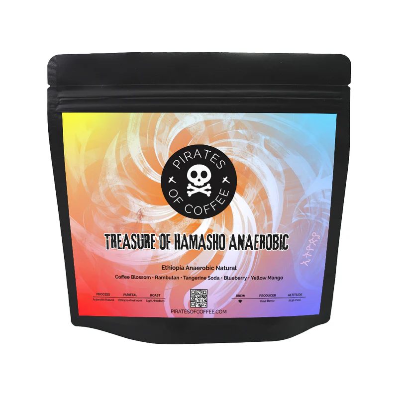 &quot;Pirates  Treasure of Hamasho Anaerobic Filter-Ethiopia Anaerobic  (250g)&quot;