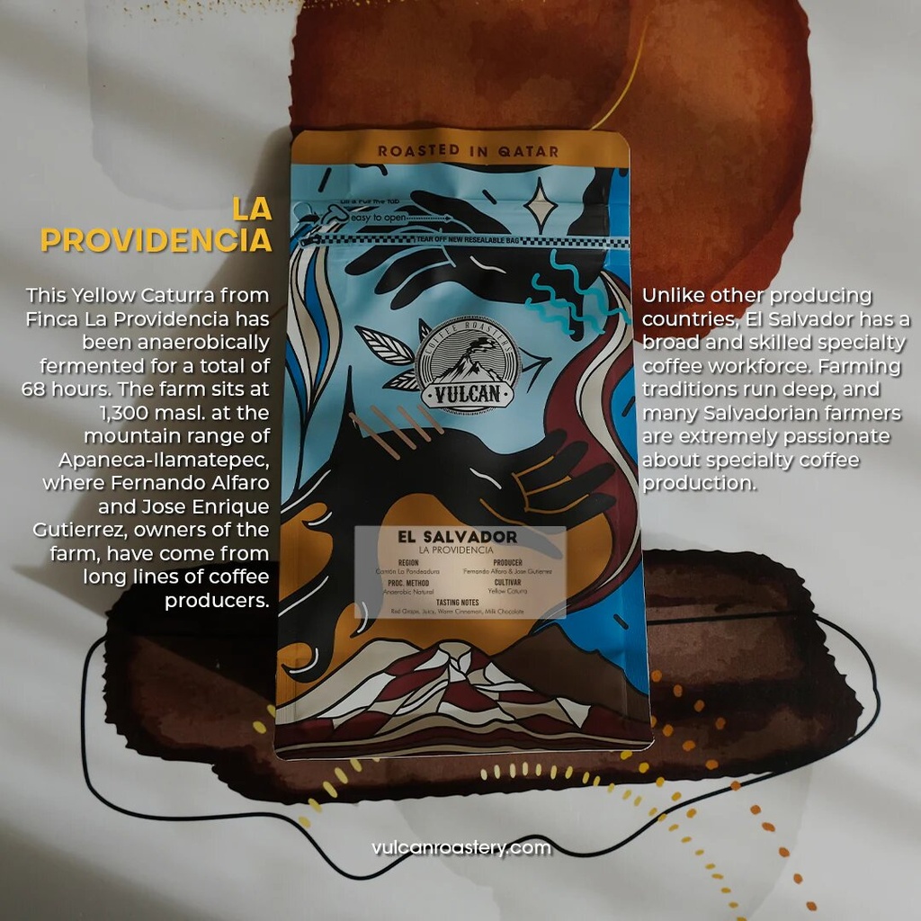 Vulcan El Salvador La Providencia Filter 250 G