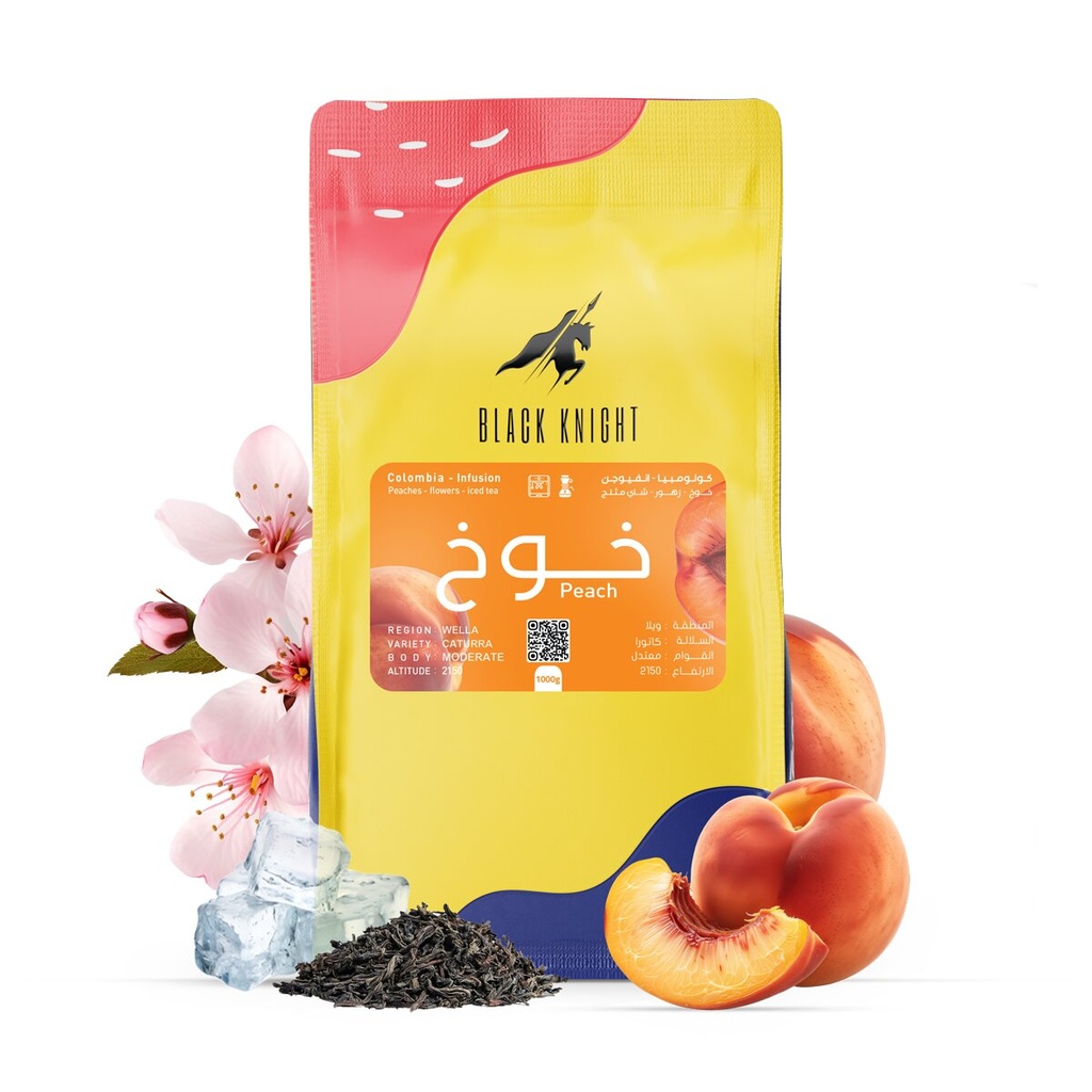 Black Knight Peach Colombia Infusion  250 G