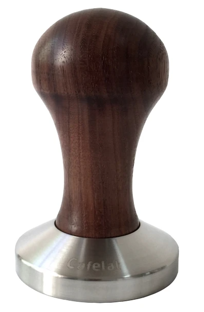 Cafelat Espresso Walnut 58MM Flat Tamper