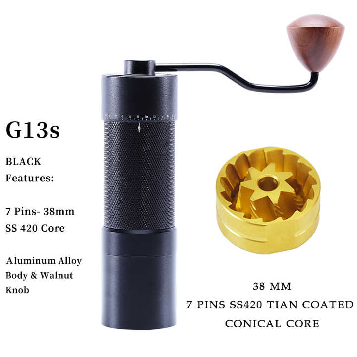Better Koffee Tornado Manual Grinder G Series - Black